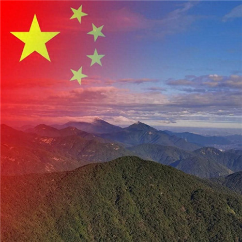 青山绿水国庆专用风景头像图片