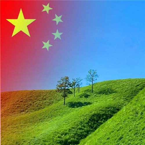青山绿水国庆专用风景头像图片