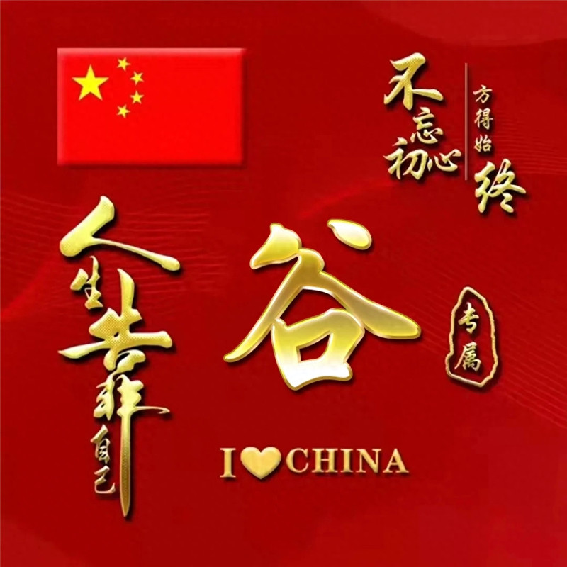 超火爱国姓氏微信头像图片
