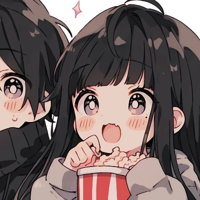 独特情侣头像二次元