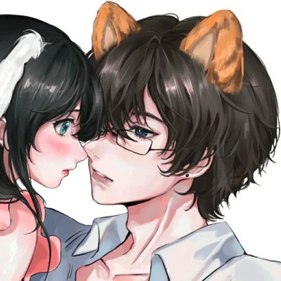 动漫神仙情侣头像