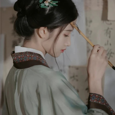 氛围感古风女生头像图片