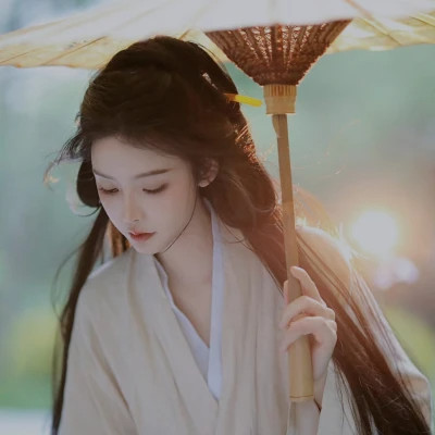 氛围感古风女生头像图片