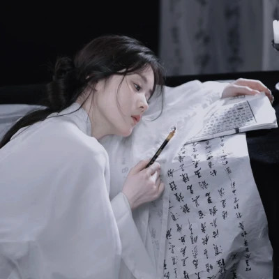 氛围感古风女生头像图片