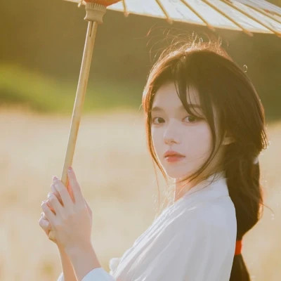 氛围感古风女生头像图片