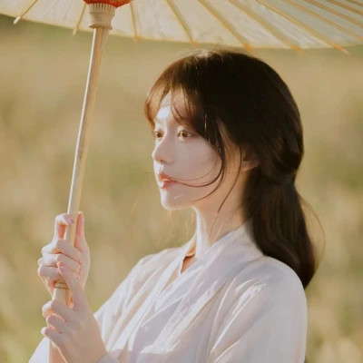 氛围感古风女生头像图片
