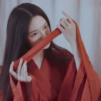 女生古风素雅清淡的头像图片