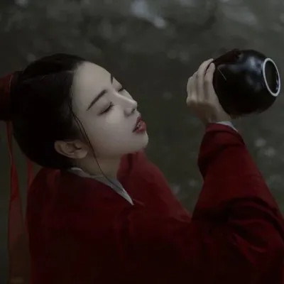 女生古风素雅清淡的头像图片