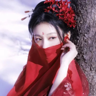 女生古风素雅清淡的头像图片