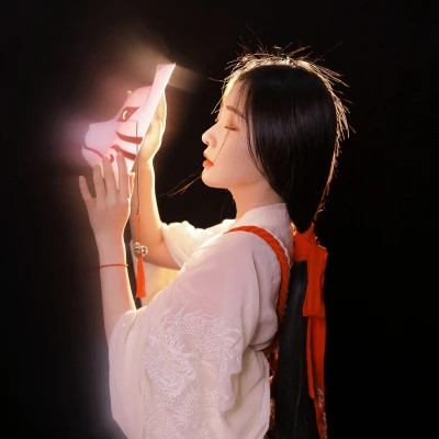 唯美氛围感女生头像图片