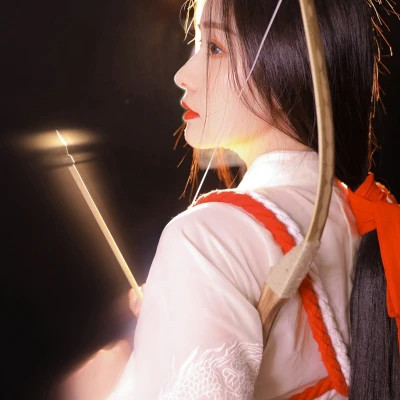 唯美氛围感女生头像图片