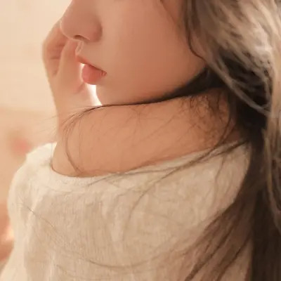 唯美氛围感女生头像图片