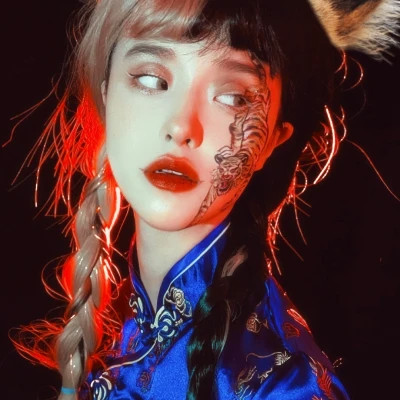 惊艳系女生头像图片