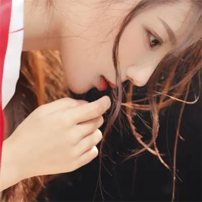 惊艳系女生头像图片