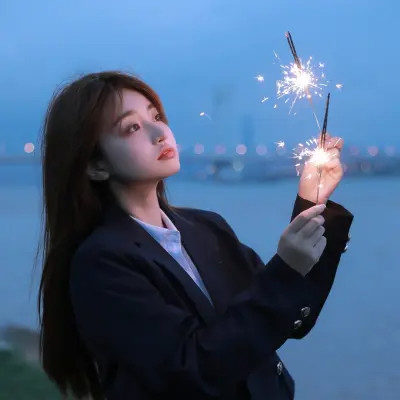 惊艳系女生头像图片