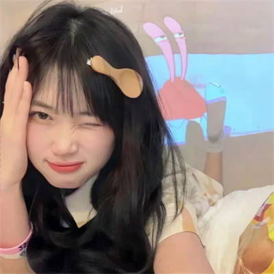 清纯可爱女生头像图片