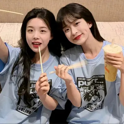 精选真人闺蜜头像
