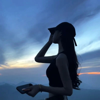 高清不露脸女生头像图片