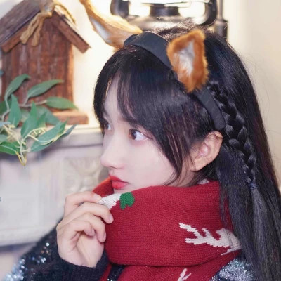 真人版头像女生