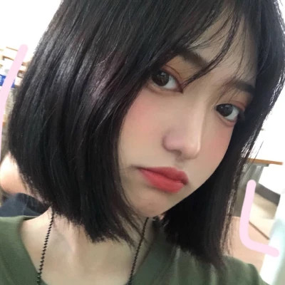 真人版头像女生