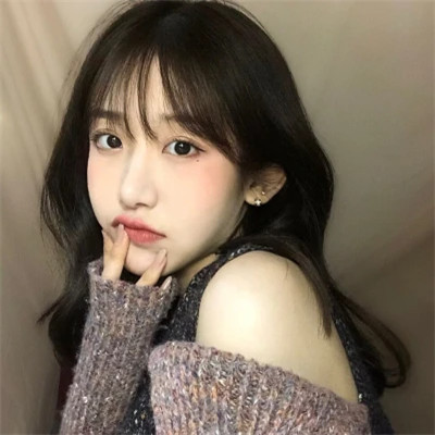 真人版头像女生