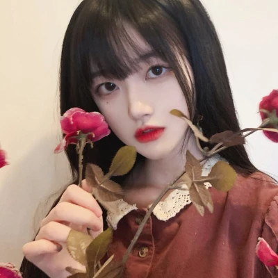 真人版头像女生
