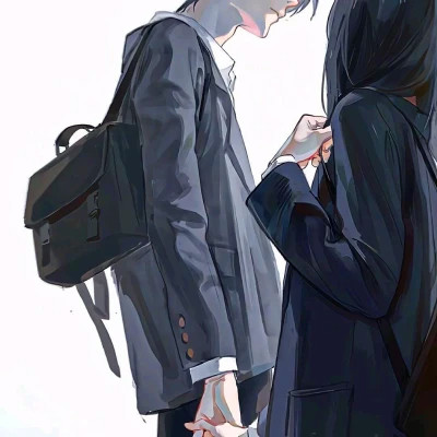 动漫甜蜜情侣头像