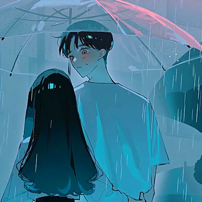 动漫甜蜜情侣头像