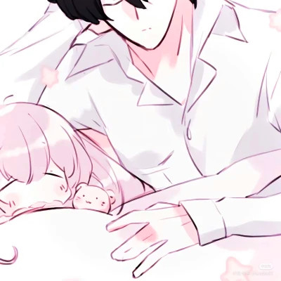 动漫甜蜜情侣头像
