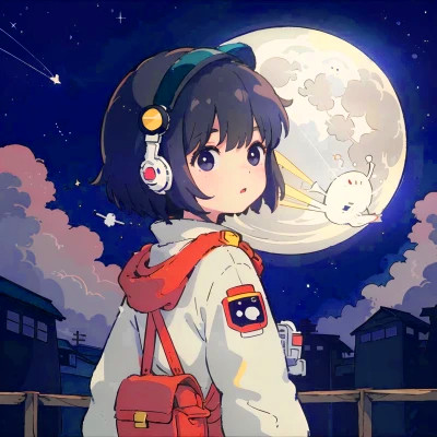 创意情侣动漫头像