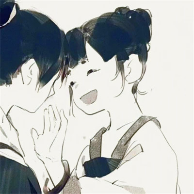 动漫情侣头像二人专用