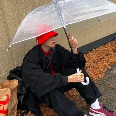 独特的高级氛围感男头