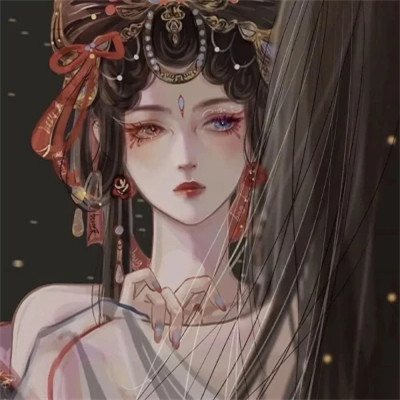 精选古风动漫女生头像高清大图