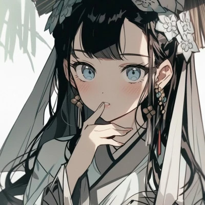 精选古风动漫女生头像高清大图