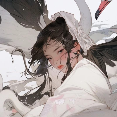 精选古风动漫女生头像高清大图