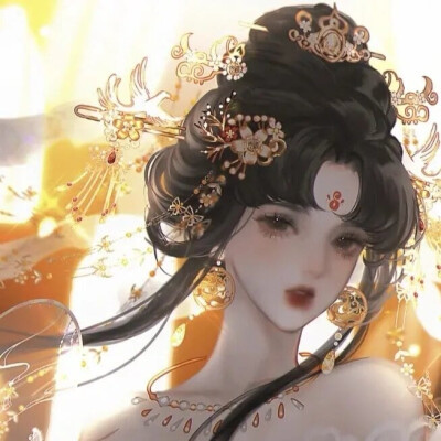精选古风动漫女生头像高清大图