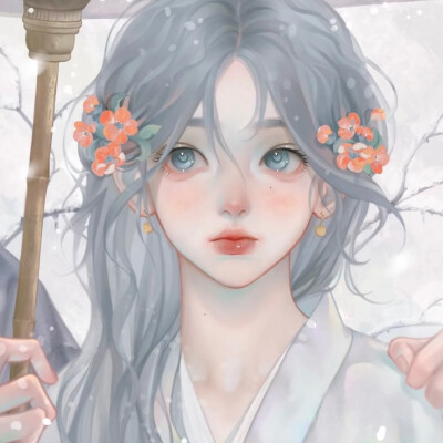 精选古风动漫女生头像高清大图