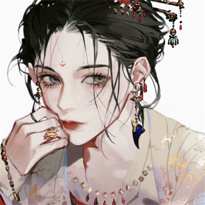 精选古风动漫女生头像高清大图
