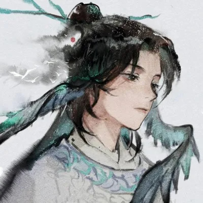 精选动漫古风男头图片