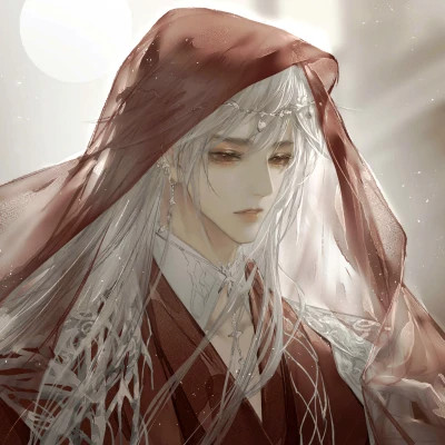 精选动漫古风男头图片