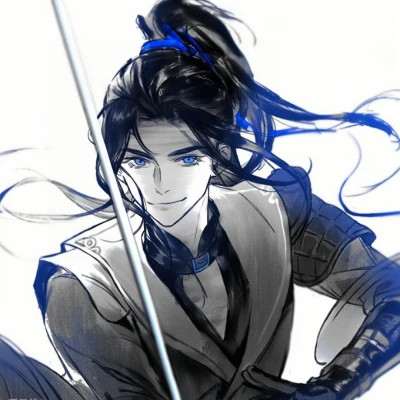 精选动漫古风男头图片
