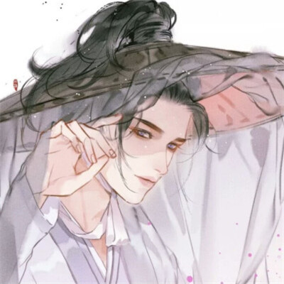 精选动漫古风男头图片