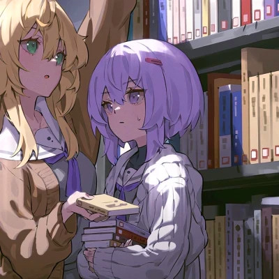 闺蜜百合cp头像一左一右
