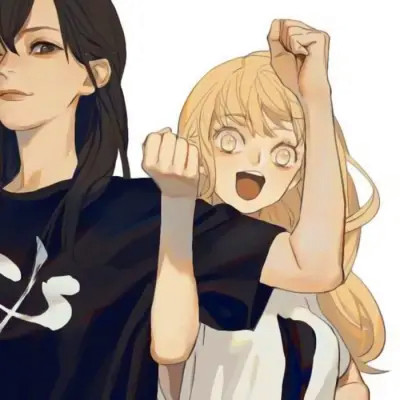 闺蜜百合cp头像一左一右