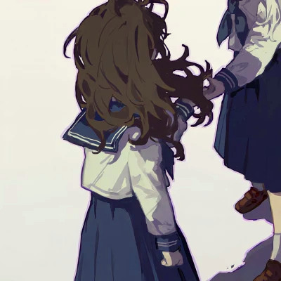闺蜜百合cp头像一左一右