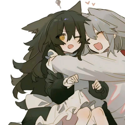 闺蜜百合cp头像一左一右