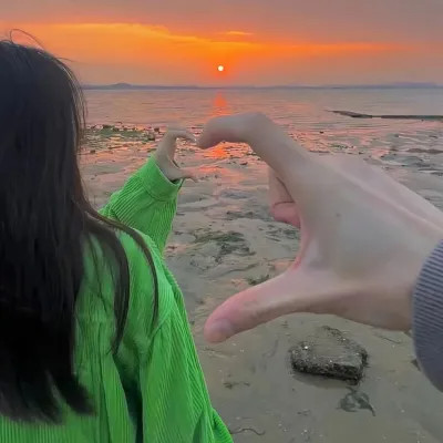 超级流行的情侣头像