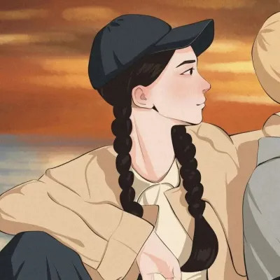 超级流行的情侣头像