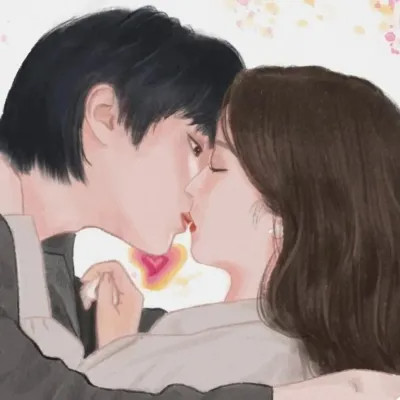 超有爱的情侣头像图片