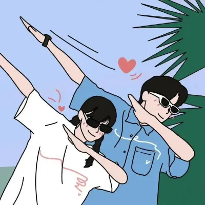 2025年最受欢迎的QQ情侣头像图片